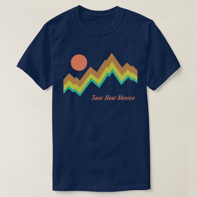 Camiseta Taos Nuevo México (Diseño del anverso)