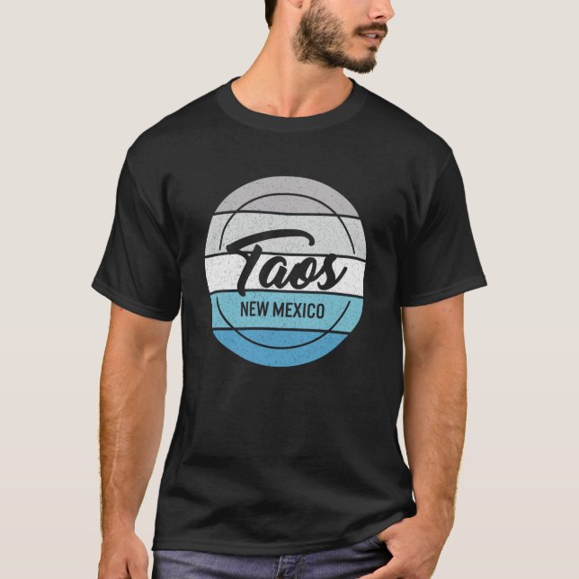Camiseta Taos Nuevo México Esquí Taos Ski Valley Snowboardi (Anverso)