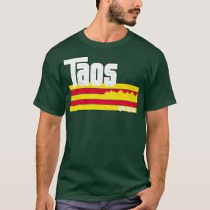 Camiseta Taos Nuevo México NM Ciclismo de esquí retro