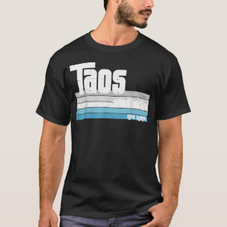Camiseta Taos Nuevo México Nm Retro Vintage Esquí Senderism