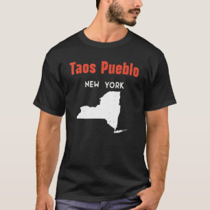 Camiseta Taos Pueblo New York Estados Unidos Viajes Nueva Y
