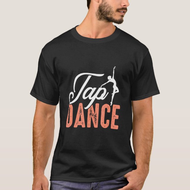 Camiseta Tap Dance Ballet Bailarina Ballerina Dancing Graph (Anverso)