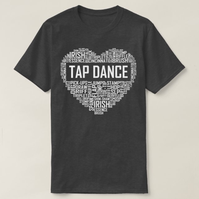 Camiseta Tap Dance Heart (Diseño del anverso)