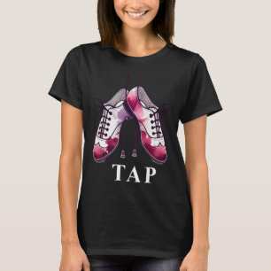 Camiseta Tap Dance Lover Dancing Shoes Competencia De Baila