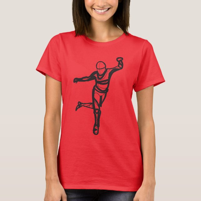 Camiseta Tap Dance Ringer Tee (Anverso)