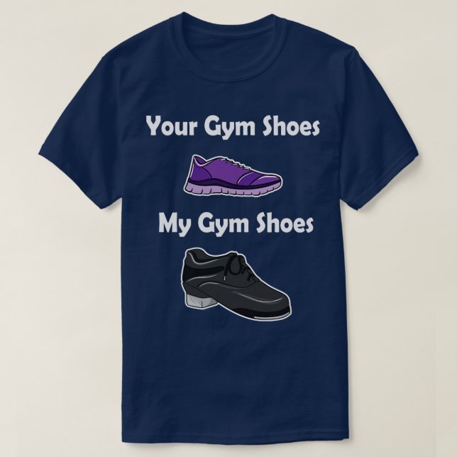 Camiseta Tap Dance Shoes (Diseño del anverso)