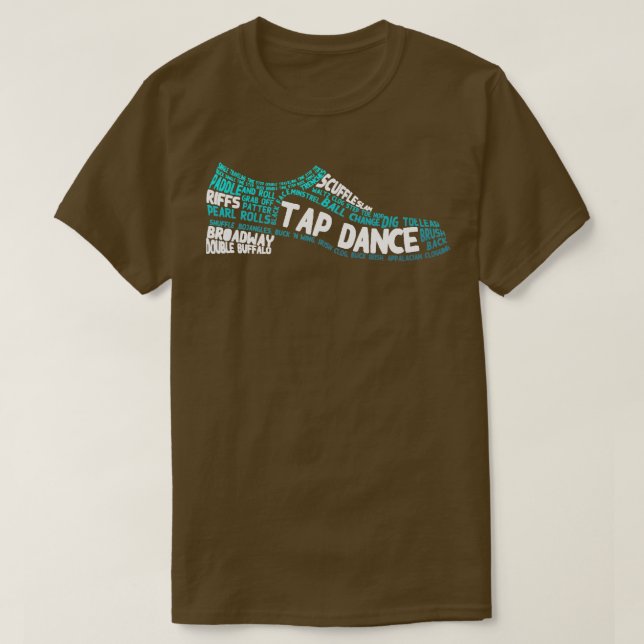 Camiseta Tap Dance Tap Shoe (Diseño del anverso)