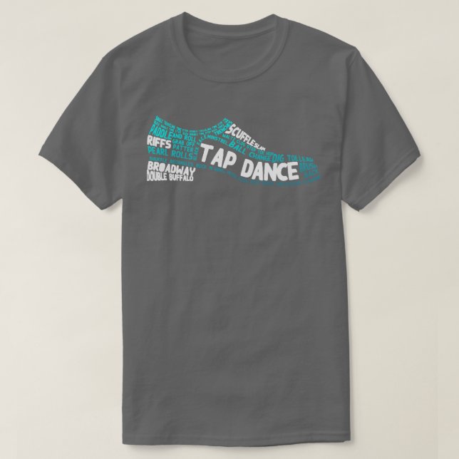 Camiseta Tap Dance Tap Shoe (Diseño del anverso)