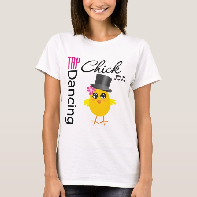 Camiseta Tap Dancing Chick 2 (Anverso)