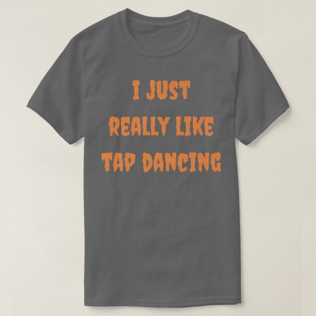 Camiseta Tap Dancing Halloween Teacher de bailarina de otoñ (Diseño del anverso)