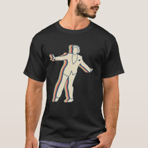 Camiseta Tap Dancing Swing Bailarina Retro Line Art
