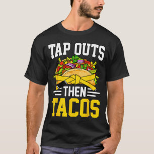 Camiseta Tap Outs Tacos Jiu-Jitsu Brasileño BJJ Grappling