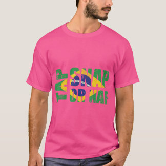 Camiseta Tap Snap O Nap Brazil Jiu-Jitsu Brazil Bjj Jiu
