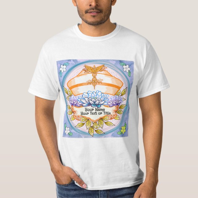 Camiseta Tapa de enfermería de Lotus (Anverso)