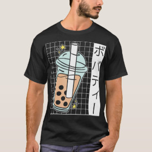 Camiseta Tapadera de té de burbuja Tapioca Pearl Millina Bo