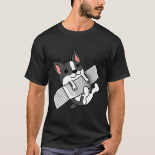 Camiseta Tapado Al Muro Del Ducado De Boston Terrier