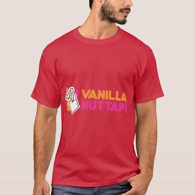 Camiseta Tapas de las nueces de vainilla (Anverso)