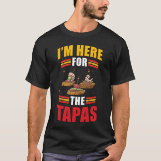 Camiseta Tapas Spanish Food Spain Dishravel friend
