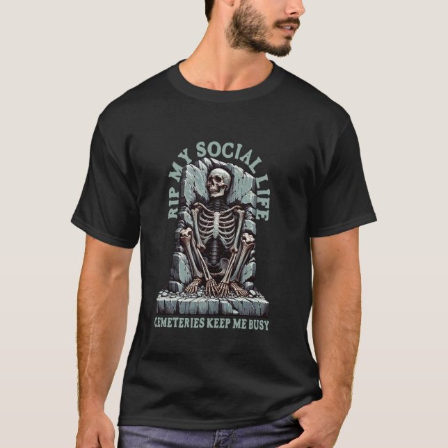 Camiseta Taphofílico (Anverso)