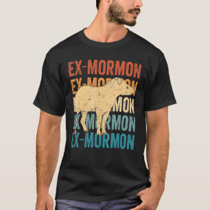 Camiseta Tapir de caballo Ex Mormón LDS Retro Exmo Ex-Mormó