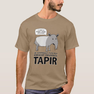 Camiseta Tapir divertido y lindo pero desagradable