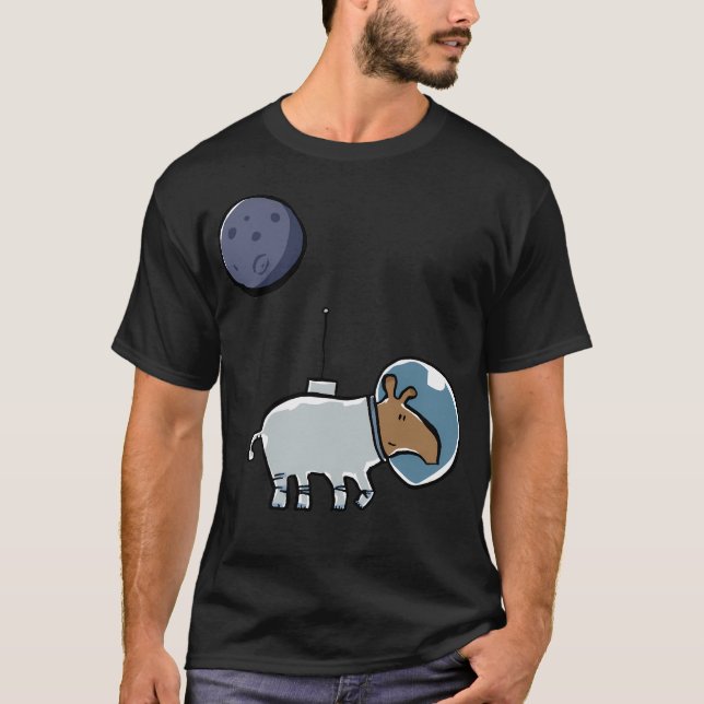 Camiseta Tapir espacial (Anverso)