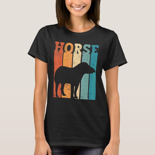 Camiseta Tapir Ex Mormón Caballo LDS Retro Exmo Caballo_2 (Anverso)