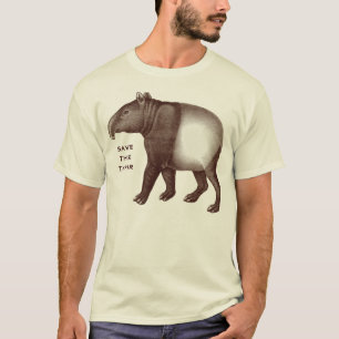 Camiseta Tapir malayo - Salven el Tapir, amo a los Tapir