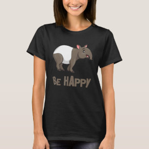 Camiseta Tapir Tapire Flatlandtapir Bergtapir Hombres Chi