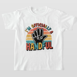 Camiseta Tapita para Chica de niños 5 cumpleaños fiesta gra