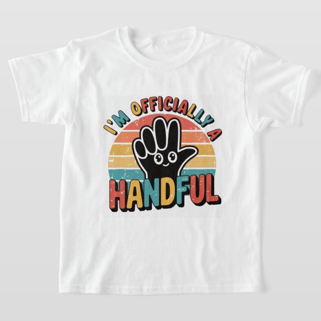 Camiseta Tapita para Chica de niños 5 cumpleaños fiesta gra (Distribución)