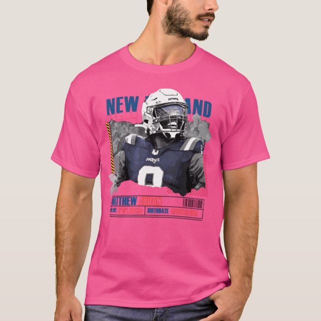 Camiseta Tapiz de camisas de fútbol Matthew Judon 1 (Anverso)