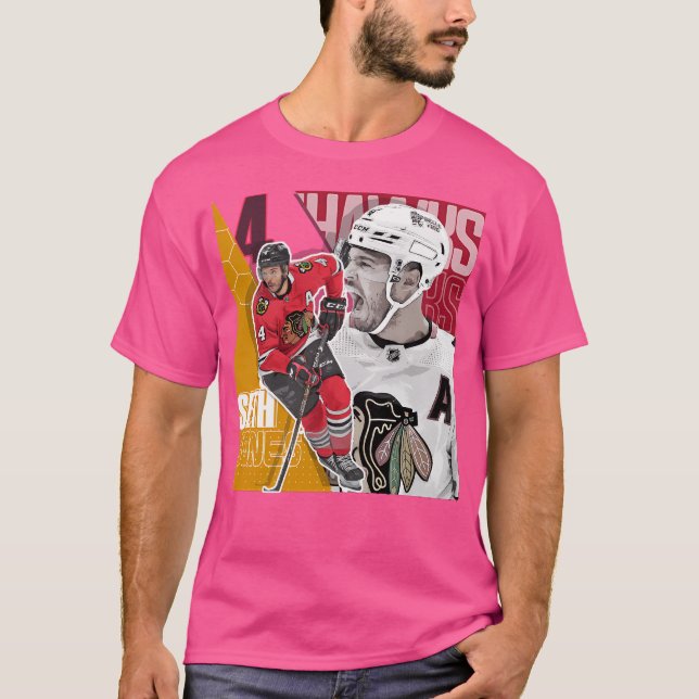Camiseta Tapiz de camisas de hockey Seth Jones (Anverso)
