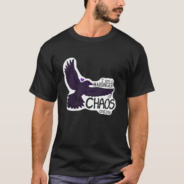 Camiseta Tapiz de Cuervo del Caos (Anverso)