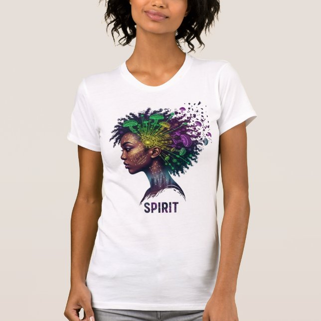 Camiseta Tapiz de Espíritu Mind_&_Naturaleza. (Anverso)