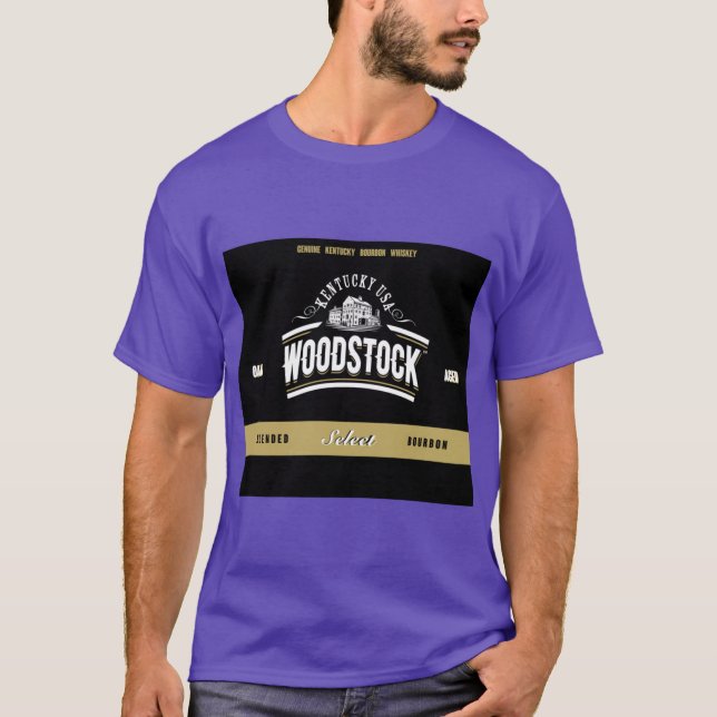 Camiseta Tapiz de pared de Bourbon (Anverso)
