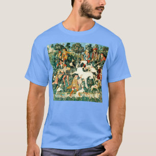 Camiseta Tapiz floral de unicornio 3