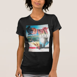 Camiseta Tapiz keniano: Vida silvestre, cultura y playa cos