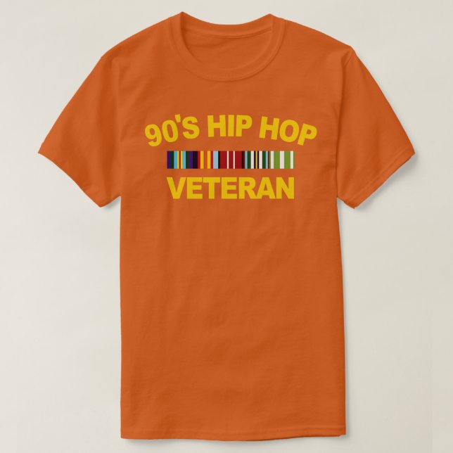 Camiseta Tapiz veterano de hip hop de los años 90 (Diseño del anverso)