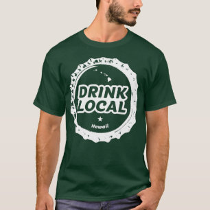 Camiseta Tapón de botellas de cerveza de Hawai local para b