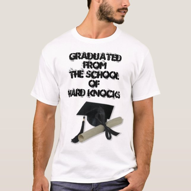 Camiseta Tapón de Diploma y Graduación (Mortar Board) (Anverso)