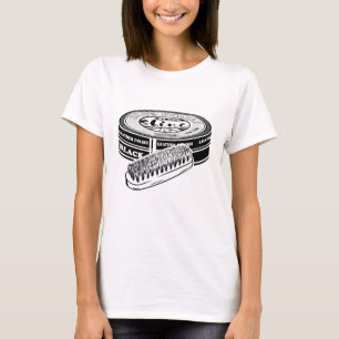 Camiseta Tapón de esmalte de zapatos negros