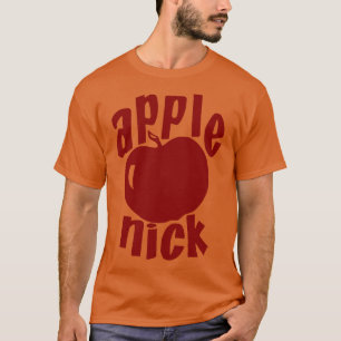 Camiseta Tapón de frasco Apple Nick Vintage Soda