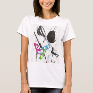 Camiseta tapón de oído de ipod
