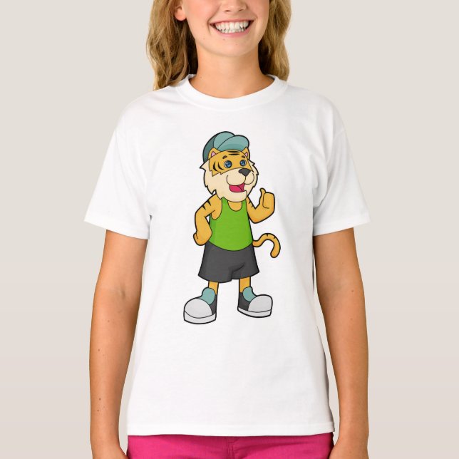 Camiseta Tapón de tigre (Anverso)