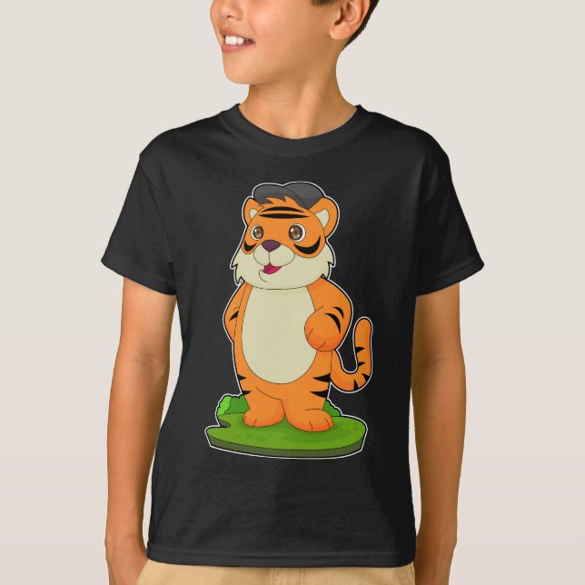 Camiseta Tapón de tigre (Anverso)