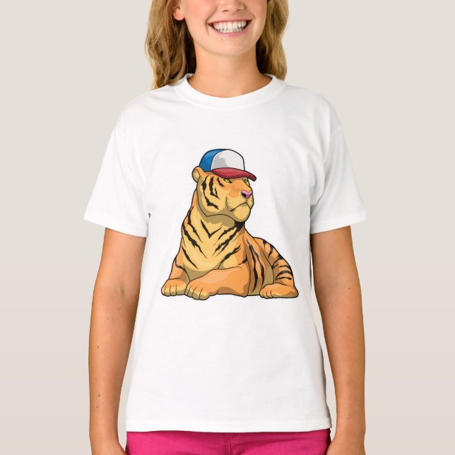 Camiseta Tapón de tigre (Anverso)