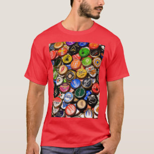 Camiseta Tapones para botellas de cerveza