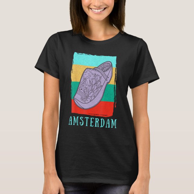 Camiseta Tapos holandeses calzado Klomp Países Bajos Suelo  (Anverso)