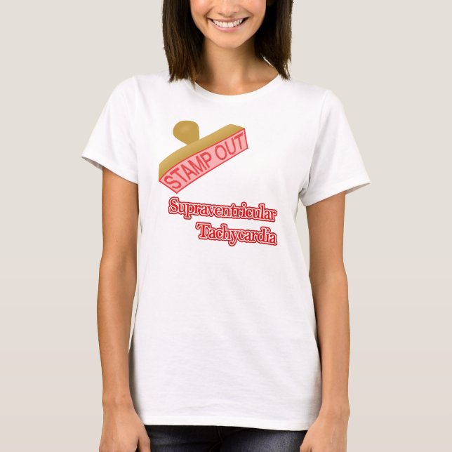 Camiseta Taquicardia supraventricular (Anverso)
